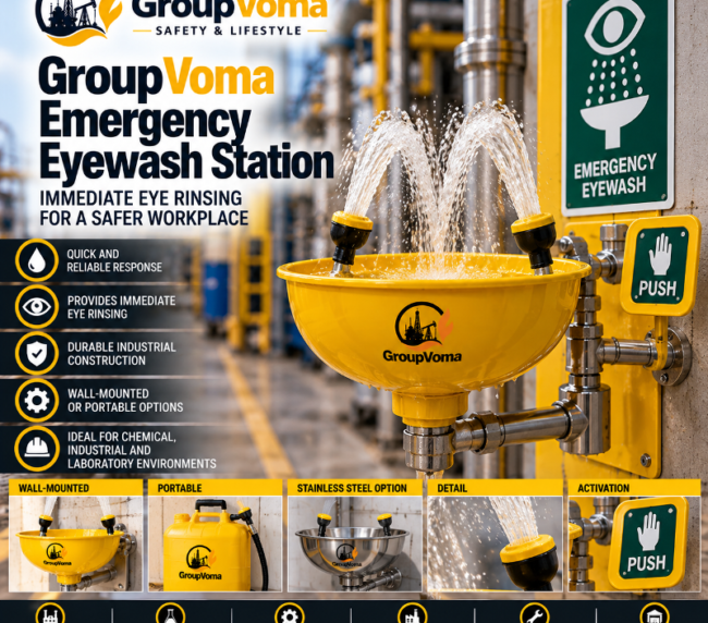 GroupVoma Emergency Eyewash Station