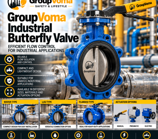 GroupVoma Industrial Butterfly Valve