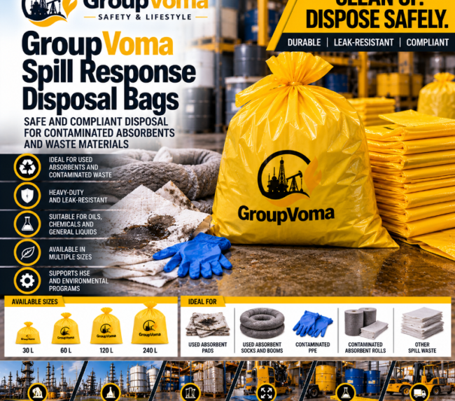 GroupVoma Spill Response Disposal Bags