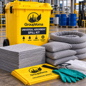 GroupVoma Universal Absorbent Spill Kit