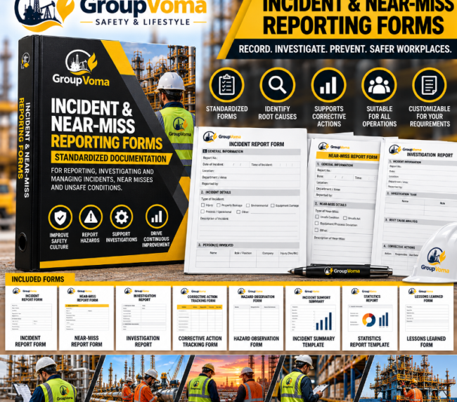 GroupVoma Incident & Near-Miss Reporting Forms