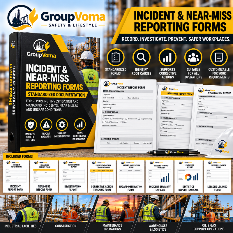 GroupVoma Incident & Near-Miss Reporting Forms