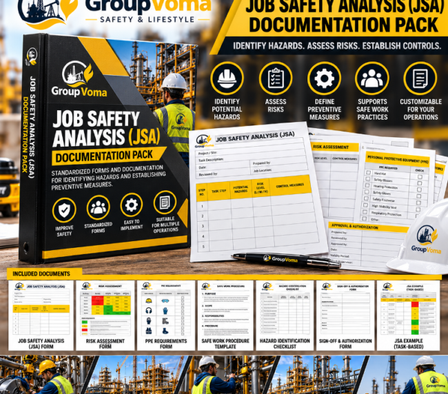 GroupVoma Job Safety Analysis (JSA) Documentation Pack
