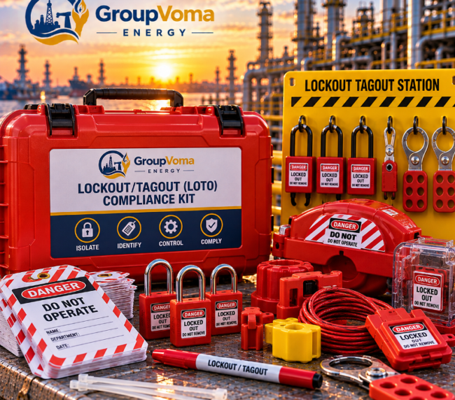 GroupVoma Lockout/Tagout (LOTO) Compliance Kit