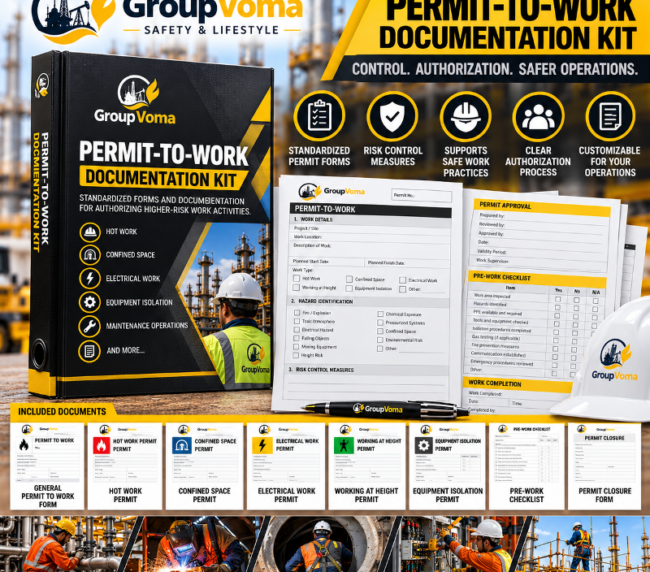 GroupVoma Permit-to-Work Documentation Kit