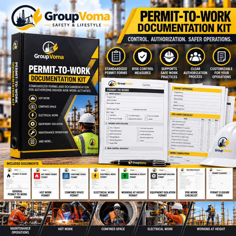 GroupVoma Permit-to-Work Documentation Kit
