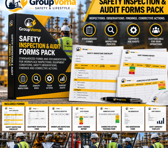GroupVoma Safety Inspection & Audit Forms Pack